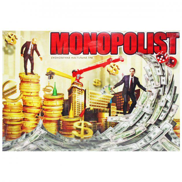 Економічна настільна гра monopolist рус 20 danko toys (MTT-144502)