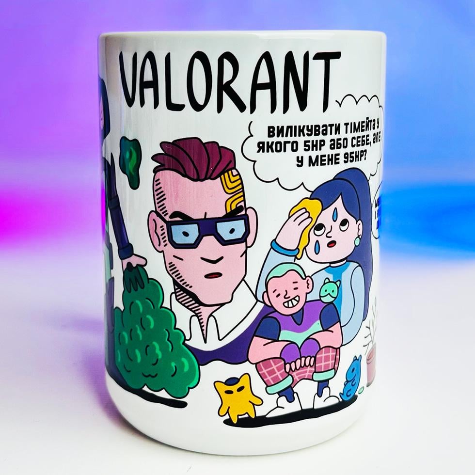 Кружка Valorant 430 мл (00000001166)