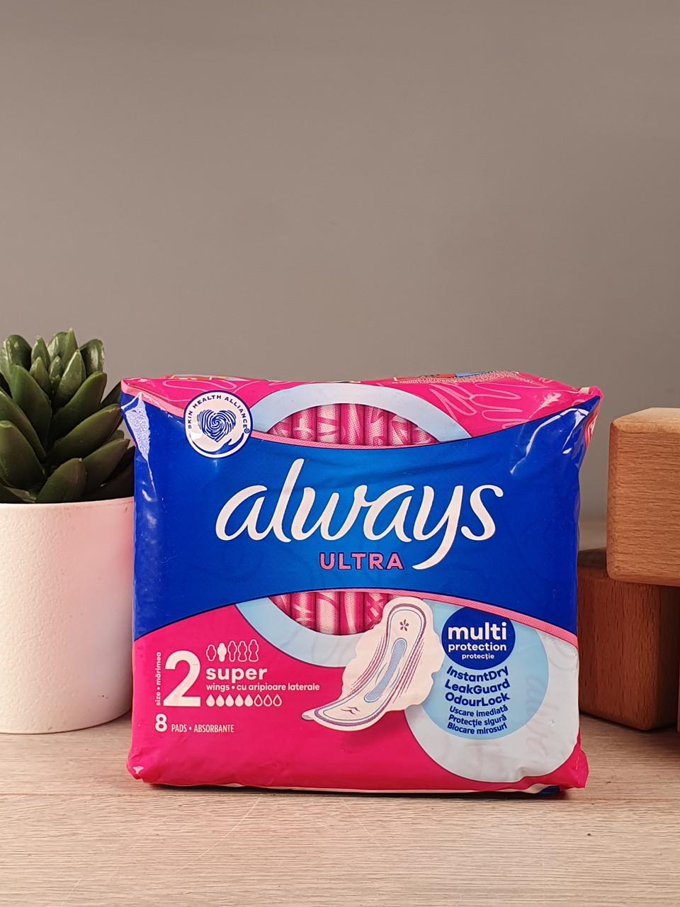 Прокладки гигиенические Always Ultra super 8 шт. (1880646403)