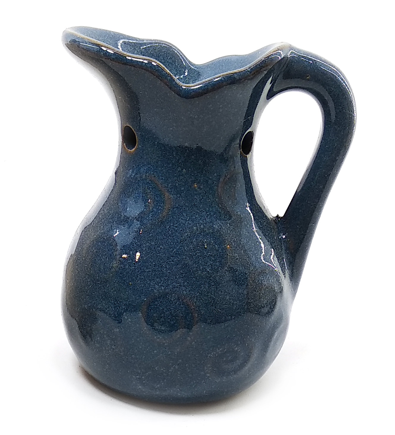 Аромалампа керамичеcкая Кувшин 12,5х10х9 см Синий