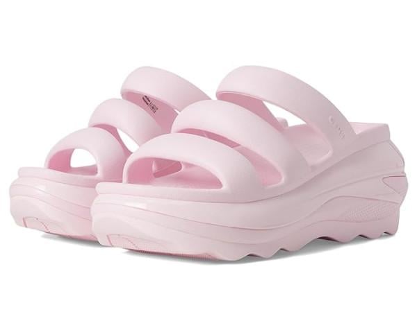 Сандалии Crocs Mega Crush Triple Strap р. 39-40 Pink Milk (26867459)