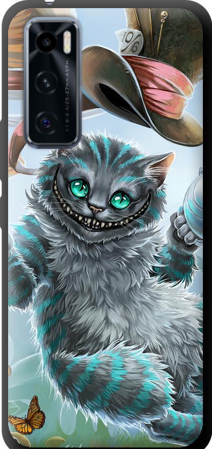 Чехол на Vivo V20 SE Чеширский кот 2 (3993b-2128-42517)