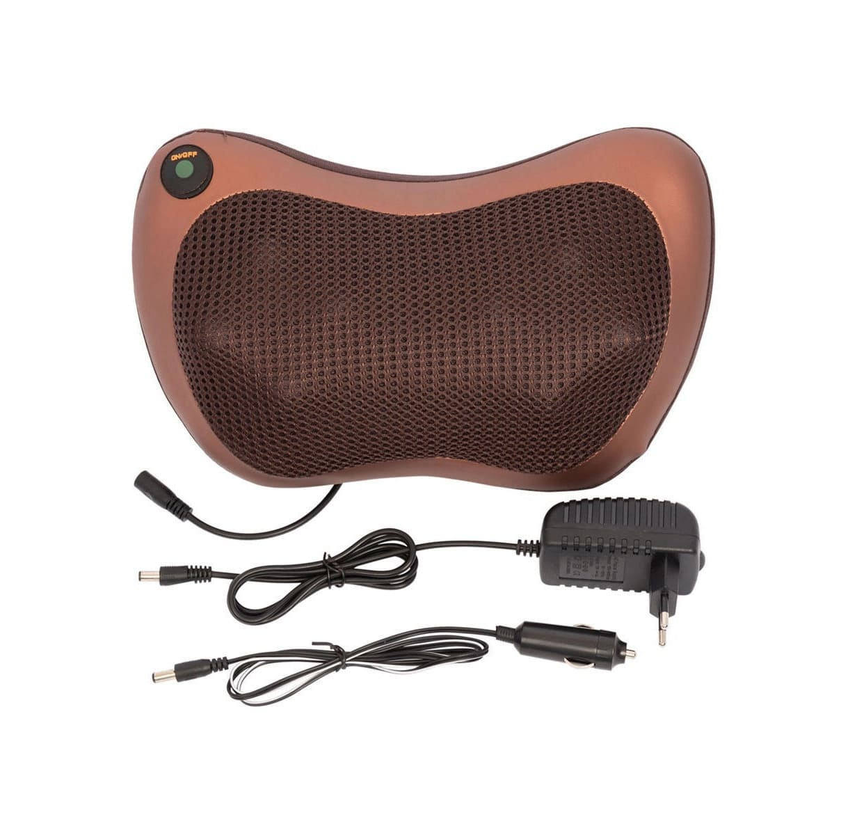 Массажная подушка 8 роликов вращения в 2 направлениях (7264) Массажная подушка 8 роликов вращения в 2 направлениях (7264)