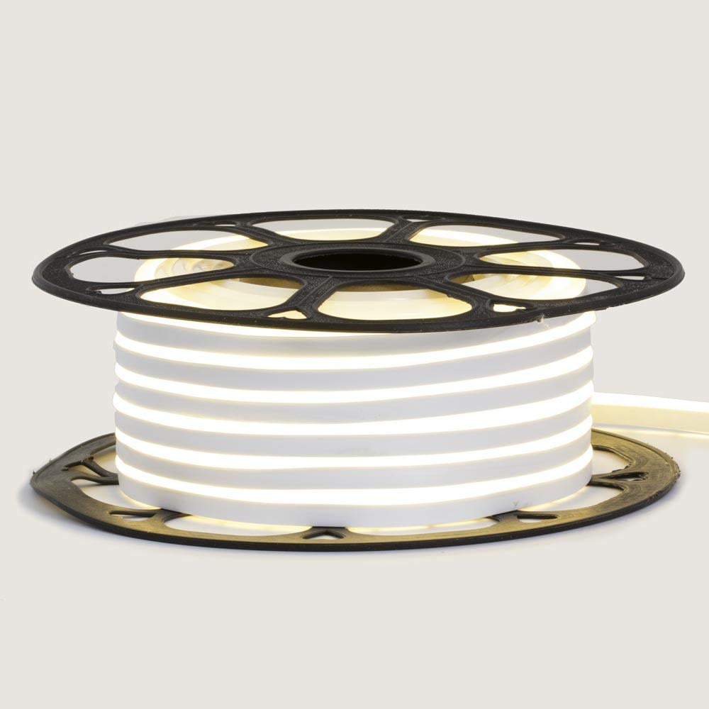 Лента светодиодная AVT-SMD2835 неоновая силикон 12 V 6х12 120 Led/м 13 Вт/м IP65 5 м Белый