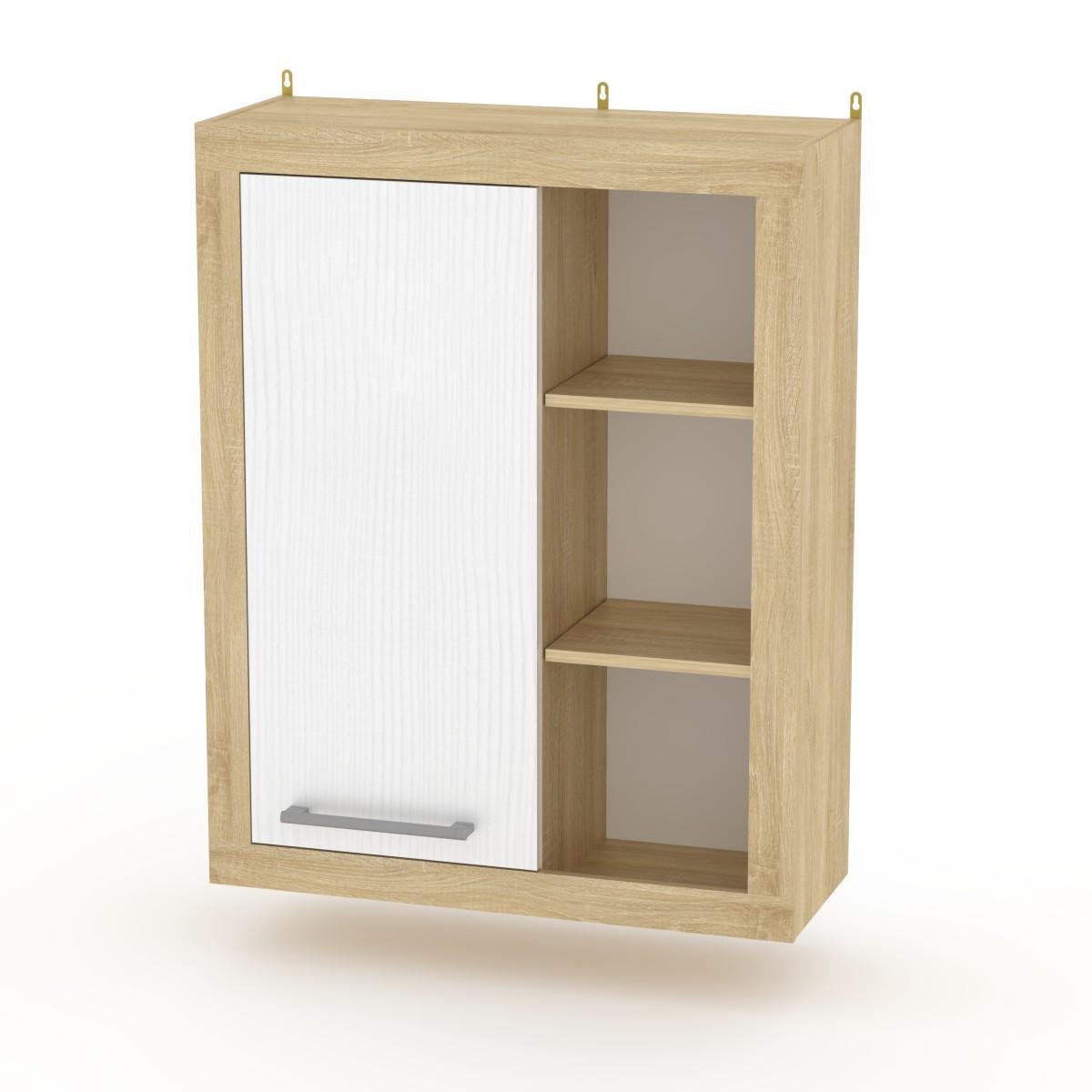 Тумба навесная-2 Компанит МГ-1 Сонома/Нимфея альба