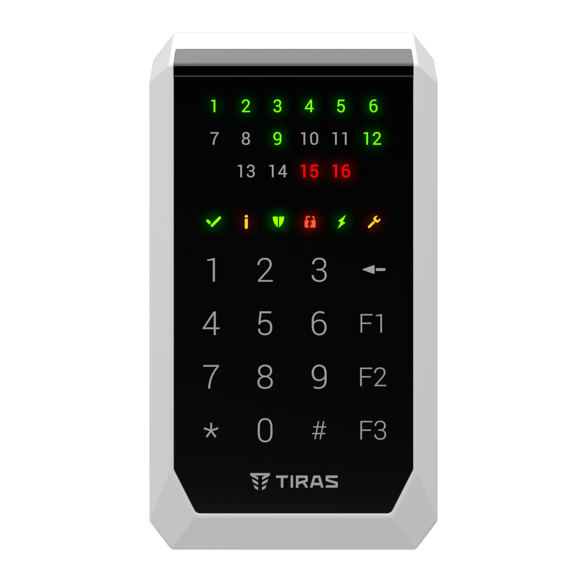 Клавиатура сенсорная Tiras Technologies K-PAD16+ (3dc1302a)