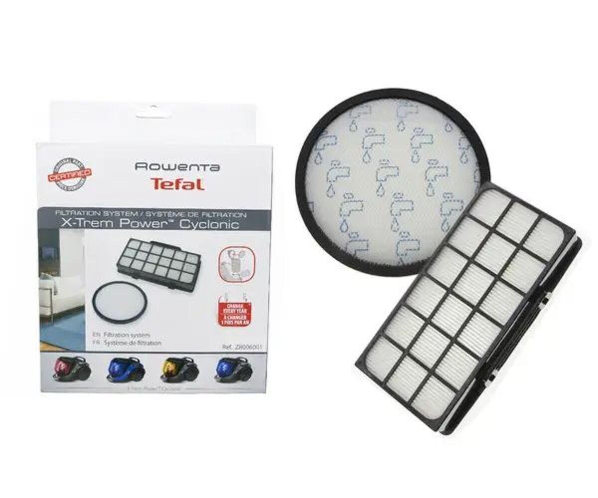 Комплект фильтров HEPA для пылесоса Rowenta (ZR006001) Комплект фильтров HEPA для пылесоса Rowenta (ZR006001)