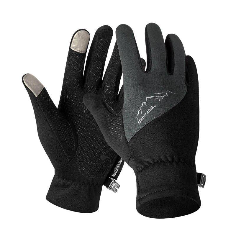 Рукавицы зимние флисовые Naturehike NH17S004-T L Neutral-grey (6927595726662)