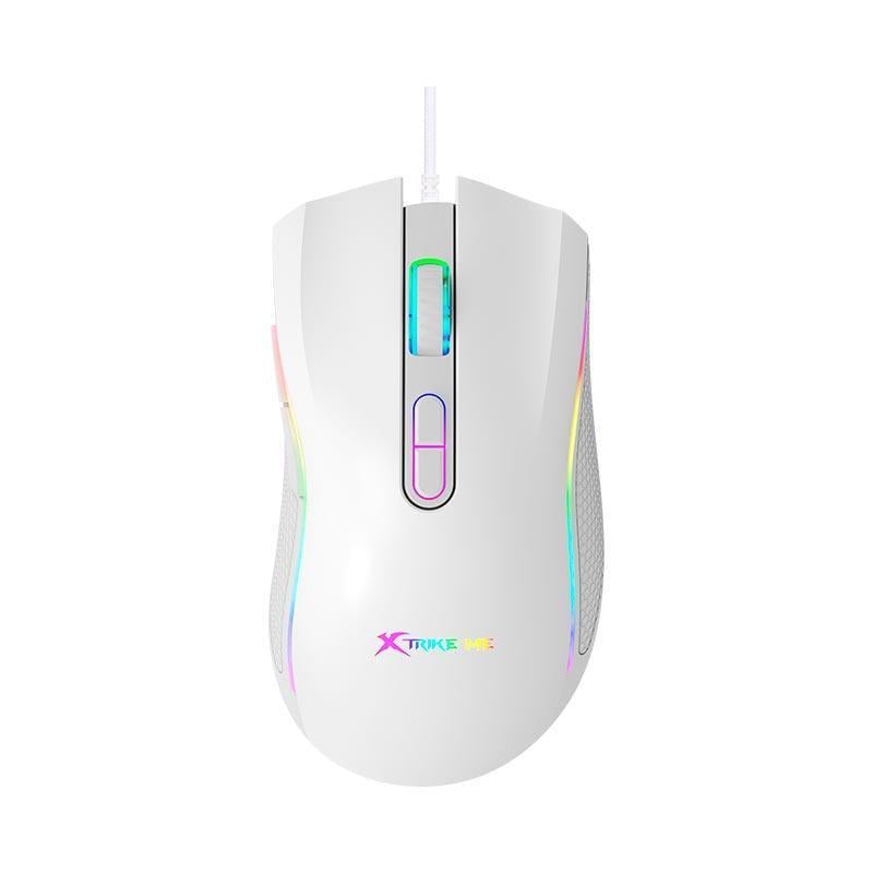 Компьютерная мышка игровая Xtrike ME programmable GM-314 WH wired mouse 800-7200 6 step dpi (2827086702)