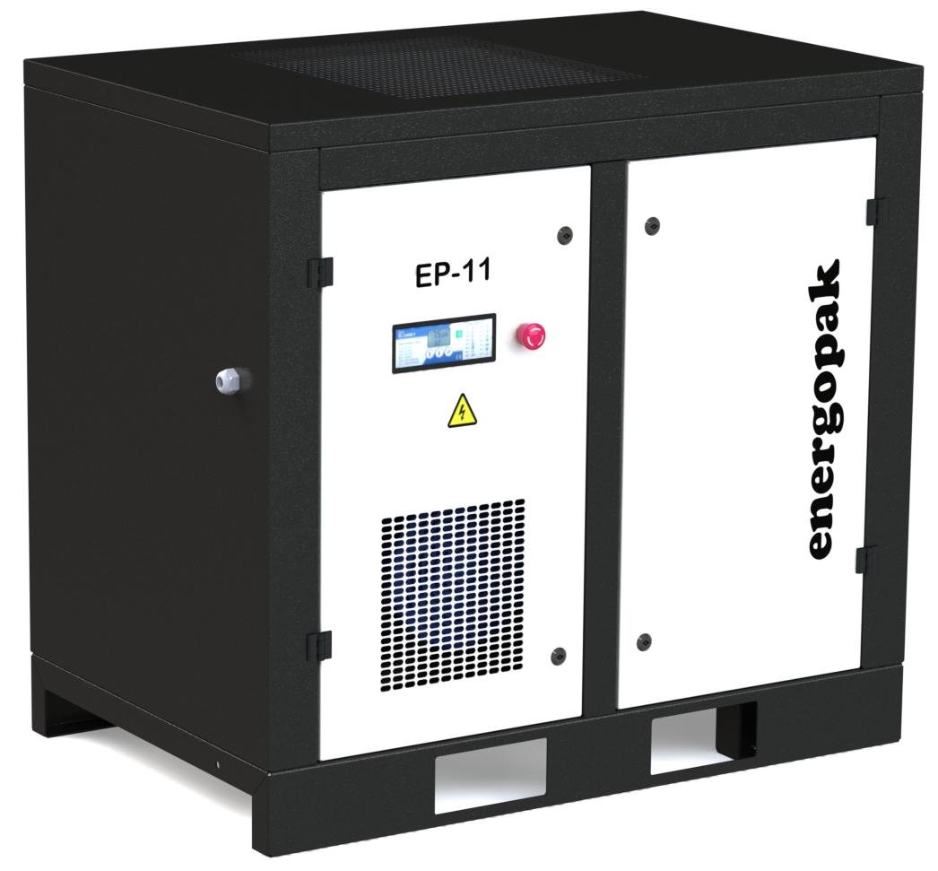 Компресор гвинтовий Energopak EP 11 1,45 м3/хв 10 бар 11 кВт - фото 1