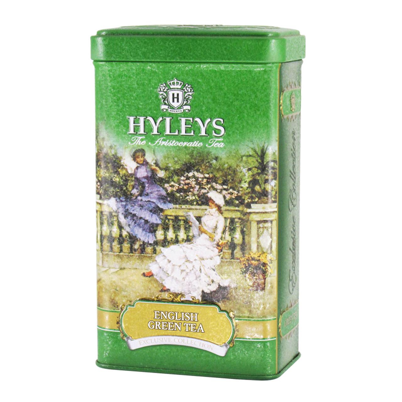 Чай Hyleys The Aristocratic Tea English Green Tea Exclusive Collection зеленый крупнолистовой 100 г