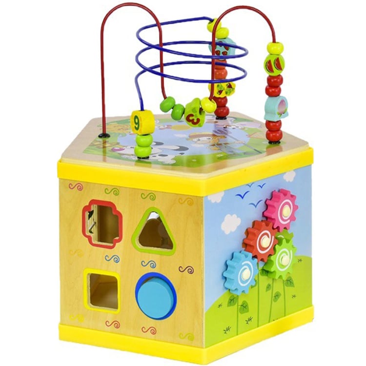 Игрушка развивающая Wood Toys Бизикуб