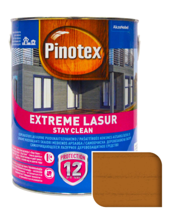 Средство деревозащитное Pinotex Extreme Lasur Орегон 3 л (5748651)
