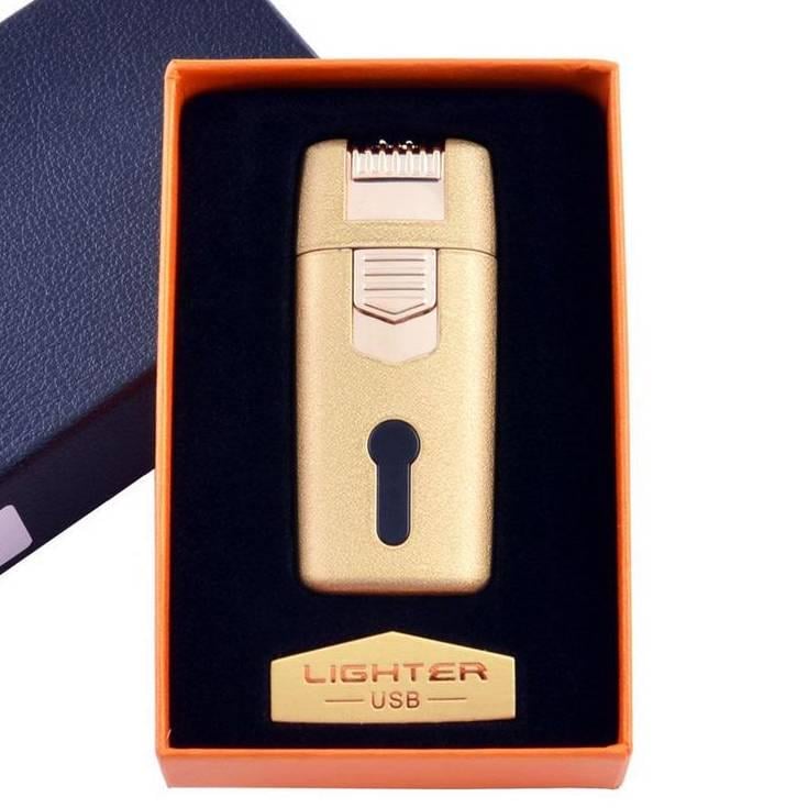 Зажигалка Двойная молния №HL-32 USB в подарочной коробке Зажигалка Двойная молния №HL-32 USB в подарочной коробке