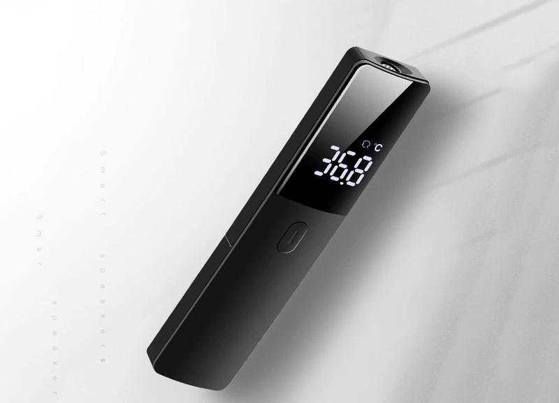 Термометр бесконтактный инфракрасный Bblove AET-R1F1 LED Черный - фото 2