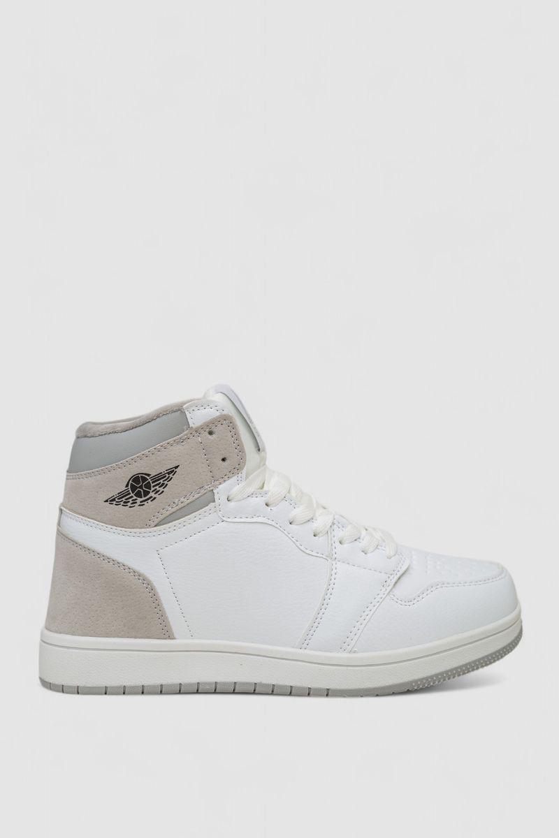 Кроссовки мужские зимние Paliament р. 45 Бело-серый (248RH1010)