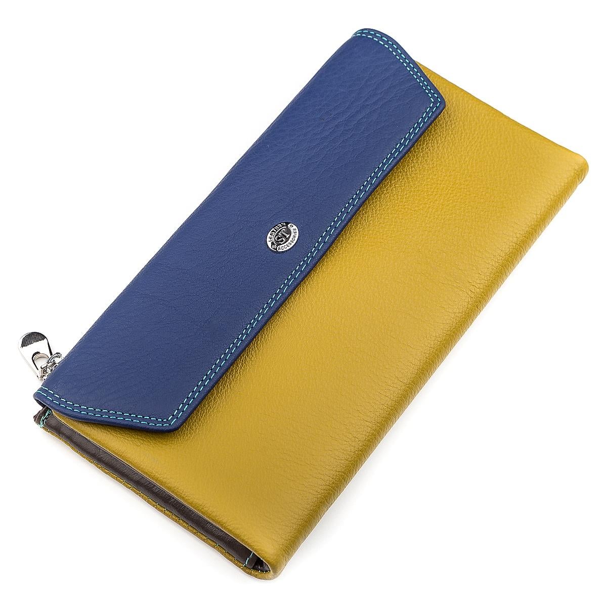 Женский кошелек ST Leather 18405 кожаный Синий