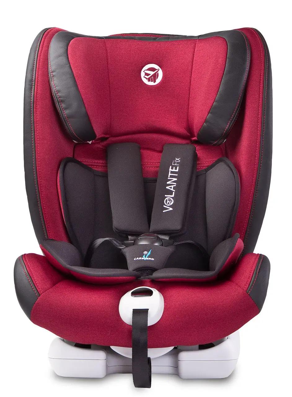 Автокресло детское Caretero Volante Fix Isofix Limited 9-36 кг 78х48х45 см Красный (127609) - фото 6