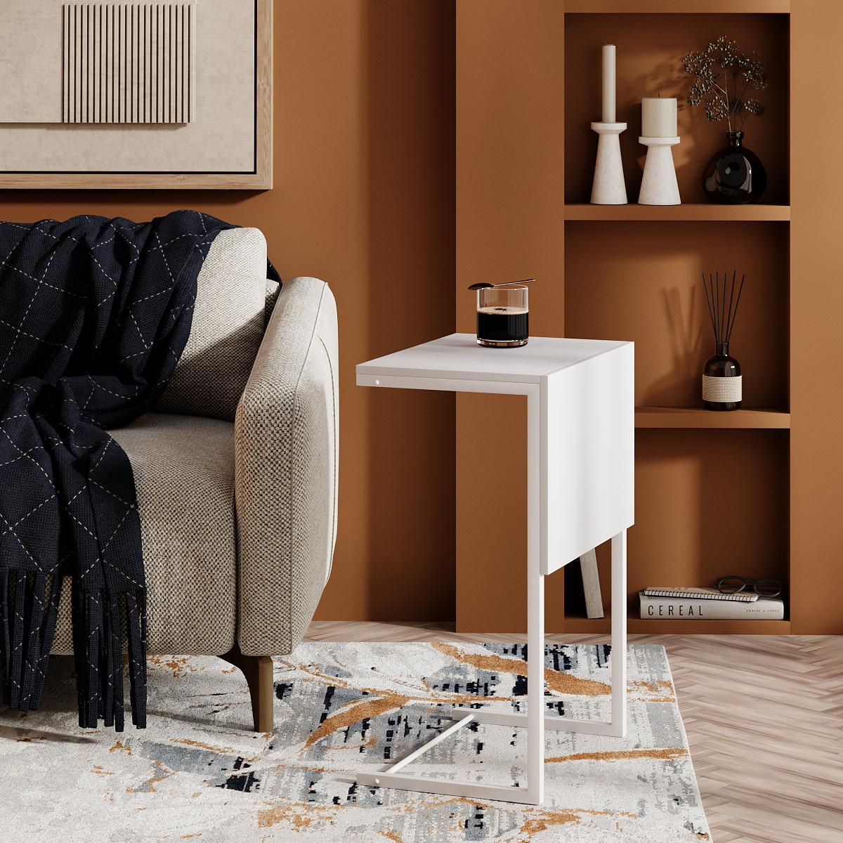 Стіл-трансформер Art In Head Just Fiji 654х327х442 мм Білий - фото 5 Стіл-трансформер Art In Head Just Fiji 654х327х442 мм Білий - фото 5