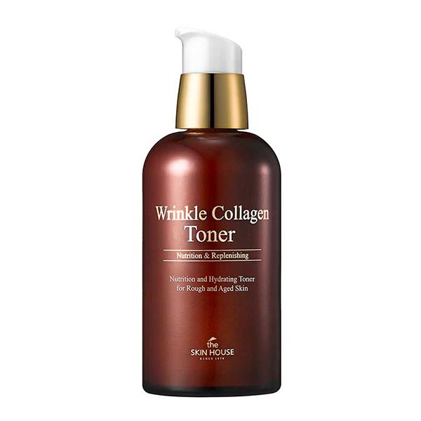 Тонер для лица The Skin House Wrinkle Collagen Toner антивозрастной с коллагеном 130 мл