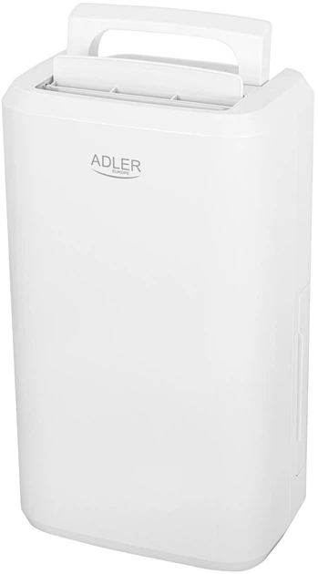 Осушувач повітря Adler AD 7861 10 л/добу до 60 м² LCD-дисплей таймер очищення повітря (7861)