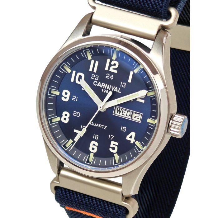 Часы мужские Carnival Millenium Indigo 2 ремешки со стальным корпусом 40х11 мм Серебро/Синий (150-96-2208) Часы мужские Carnival Millenium Indigo 2 ремешки со стальным корпусом 40х11 мм Серебро/Синий (150-96-2208)