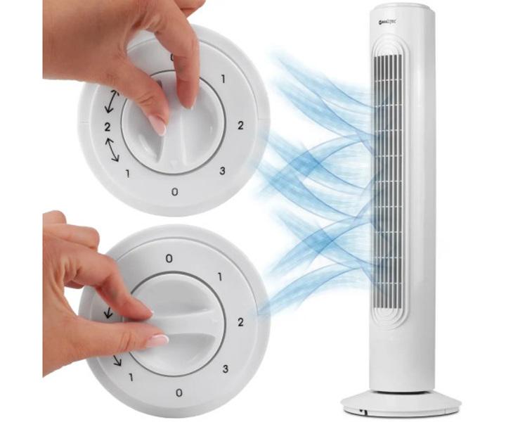 Вентилятор Domotec MS-1627 колонный таймер 120 мин White (dea1e569) - фото 5 Вентилятор Domotec MS-1627 колонный таймер 120 мин White (dea1e569) - фото 5