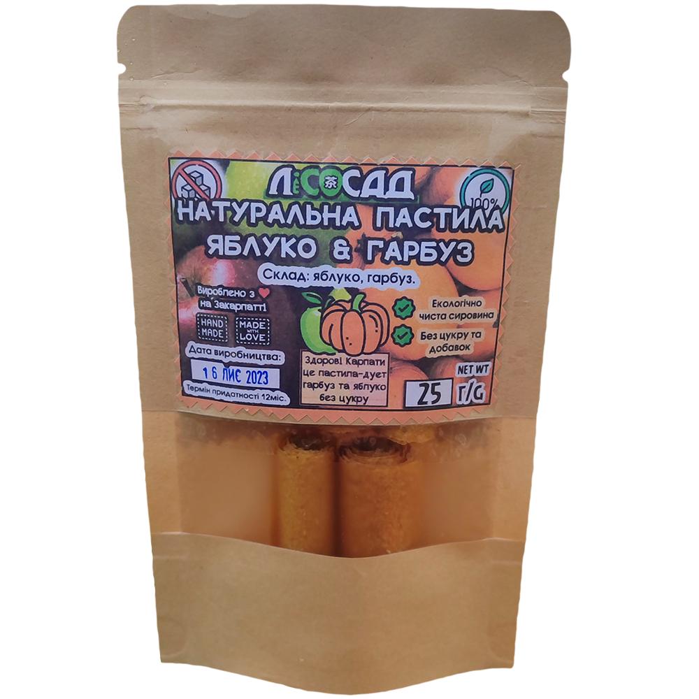 Пастила Lisosad 2в1 Яблочно-тыквенная без сахара 25 г (1853329992) - фото 2