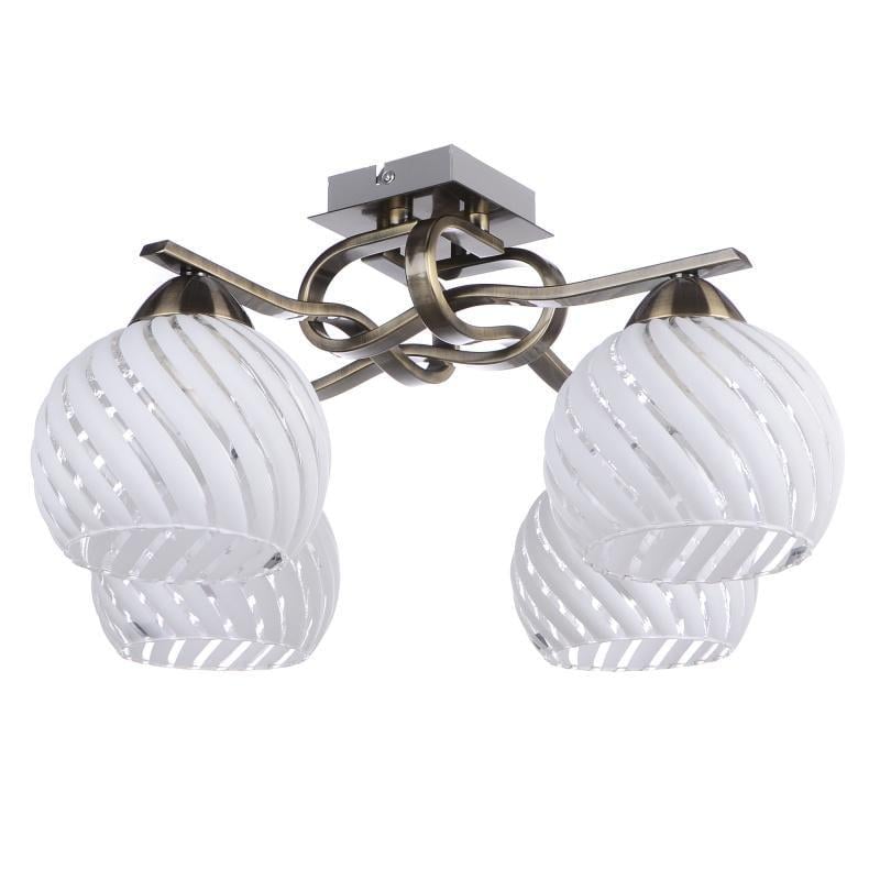 Люстра потолочная классическая Brille LK-539S/4 E27 PT