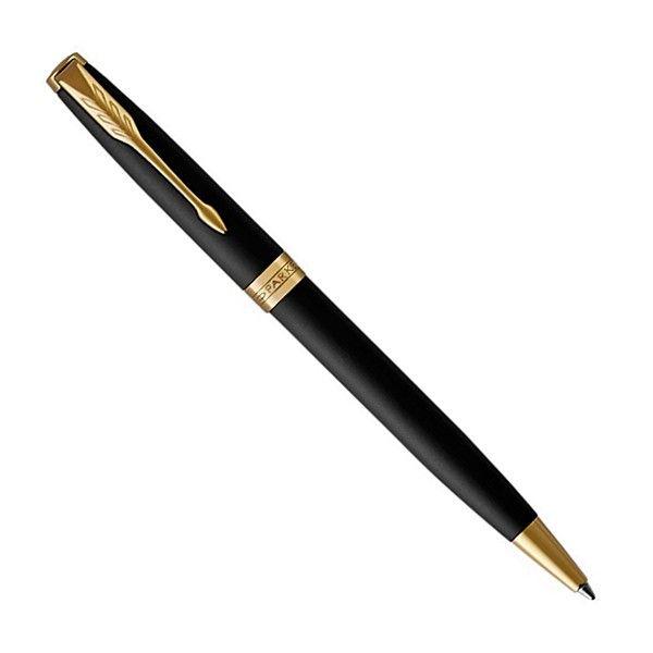 Шариковая ручка Parker SONNET 17 Matte Black Lacquer - фото 1