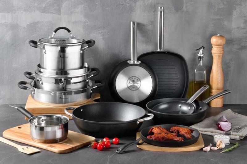 Кастрюля Bergner Master Pro Foodies индукционная с мерной шкалой 4 л 20х14 см (BGMP-1505-BK) - фото 3