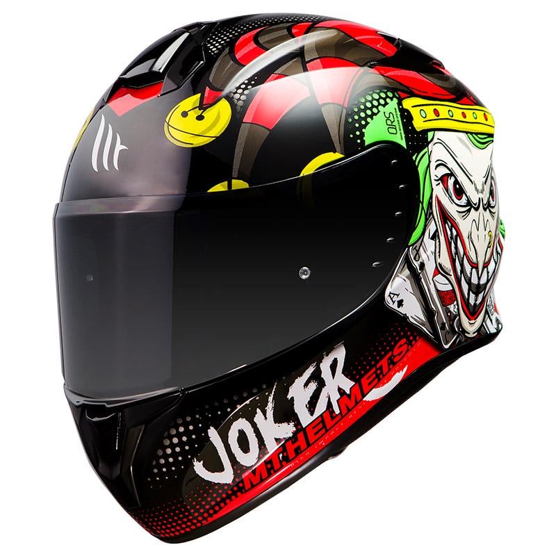 Мотошлем MT HELMETS TARGO Joker L Gloss Black (10873)
