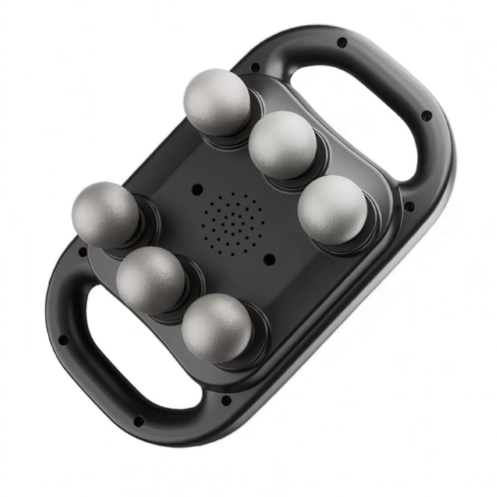 Масажер перкусійний бездротовий з 6 насадками і 9 режимами для всього тіла Чорний (PERKUS-BLK-1378) Масажер перкусійний бездротовий з 6 насадками і 9 режимами для всього тіла Чорний (PERKUS-BLK-1378)