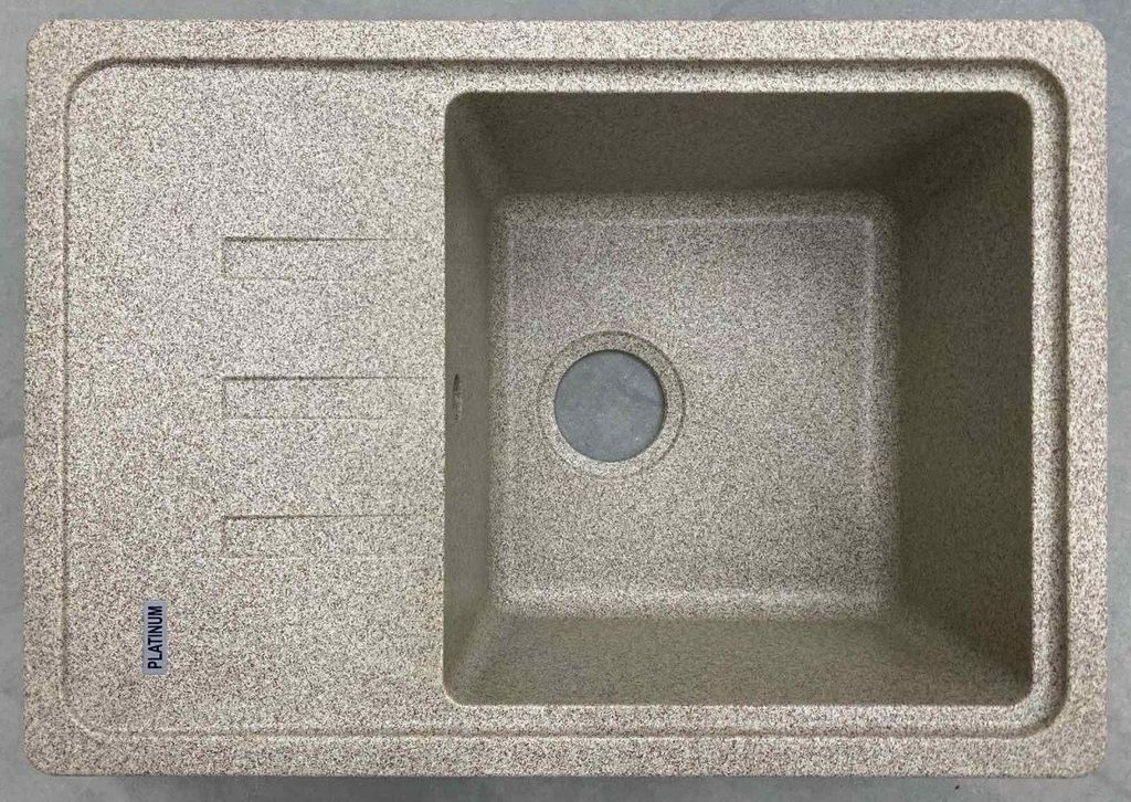 Мойка кухонная Platinum Liana 6243S Карамель (353250)
