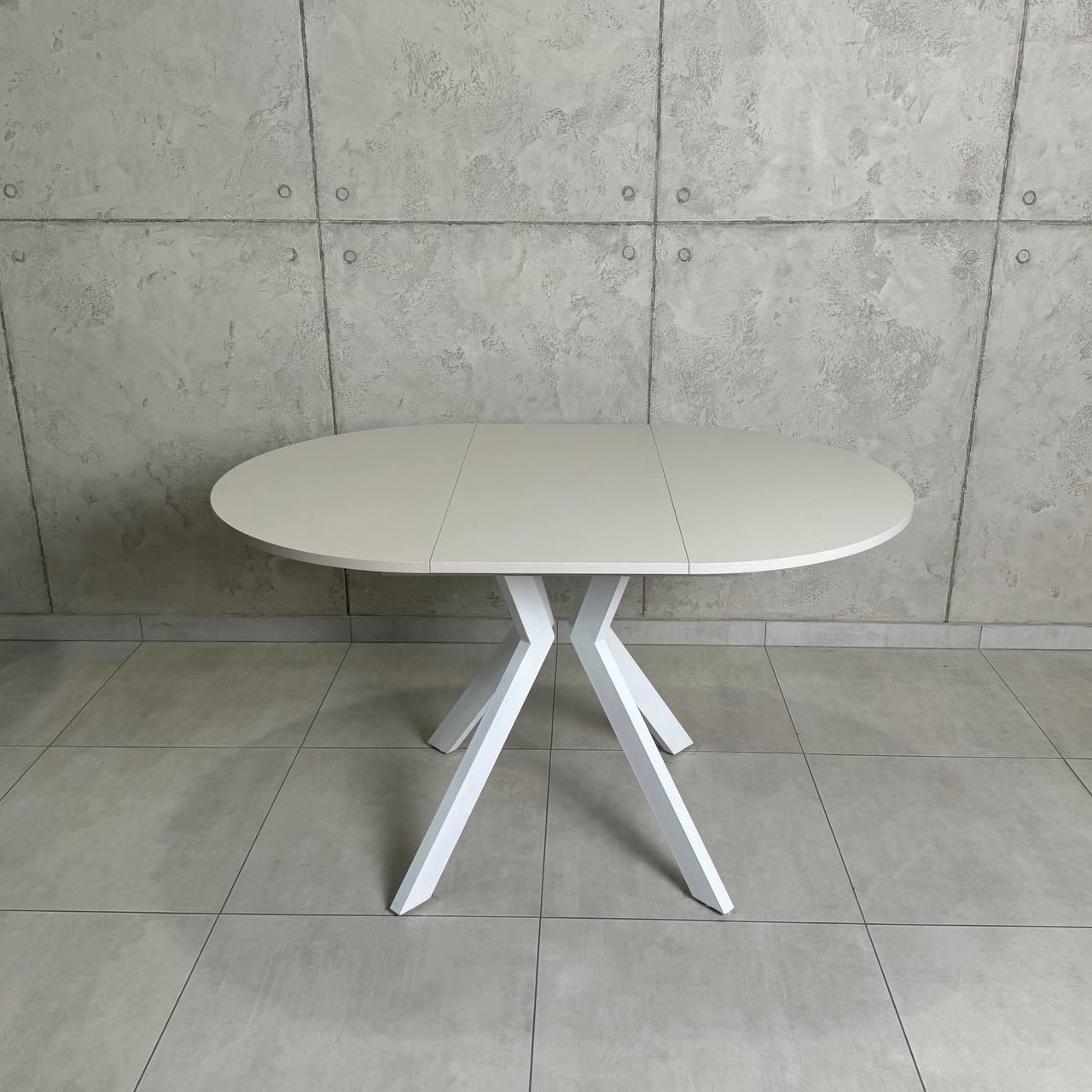 Стол кухонный раздвижной PARKER D1100 Кашемир/Белый мат (УТП026645) - фото 2 Стол кухонный раздвижной PARKER D1100 Кашемир/Белый мат (УТП026645) - фото 2