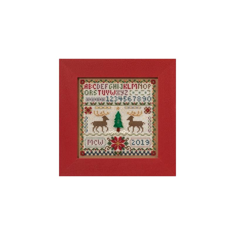 Набор для вышивания крестиком Mill Hill MH141633 Holiday Sampler (44418)