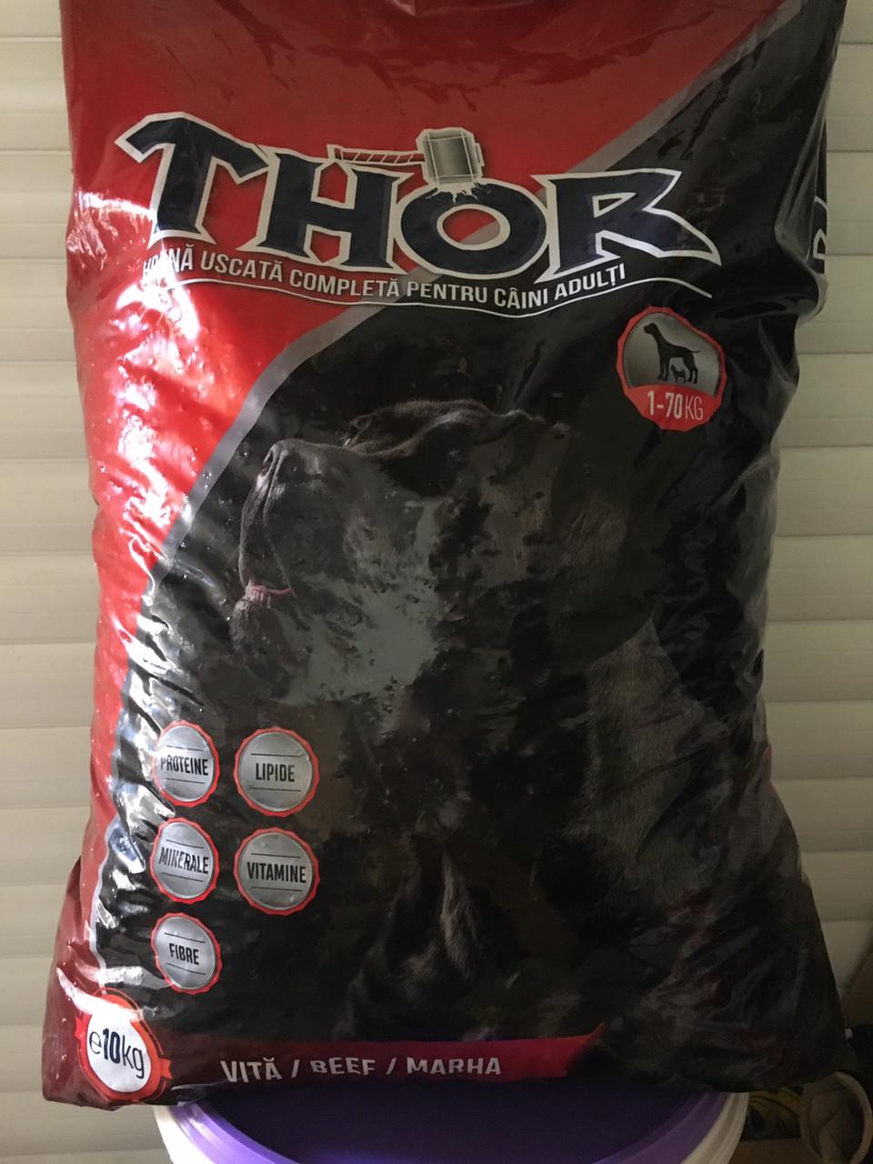 Корм cухий для дорослих собак Thor універсальний з вітамінами 10 кг (2257554425) - фото 2