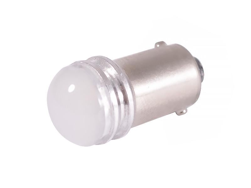 Автолампа светодиодная с матовой линзой BA9S T4W 12 В SMD5630-2led Белый (4729)