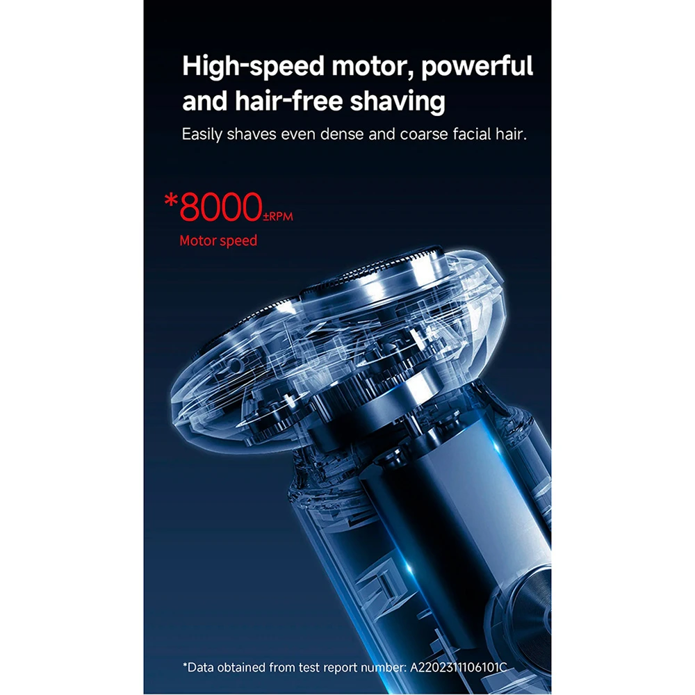 Електробритва DOCO Shaver RS002 Black - фото 5 Електробритва DOCO Shaver RS002 Black - фото 5