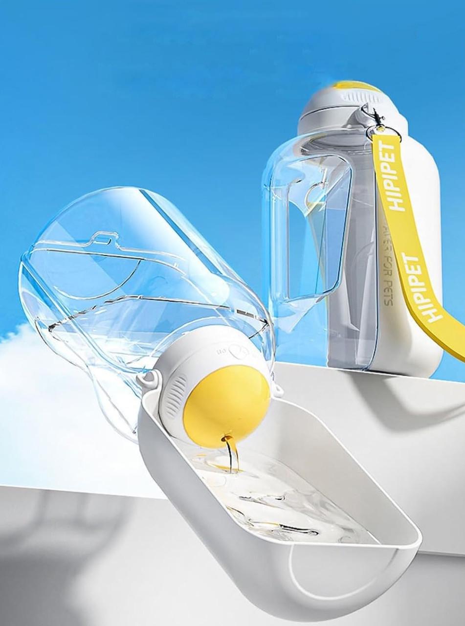 Поилка портативная для собак Hipipet походная бутылка для собак со шнурком 1000 мл - фото 2 Поилка портативная для собак Hipipet походная бутылка для собак со шнурком 1000 мл - фото 2