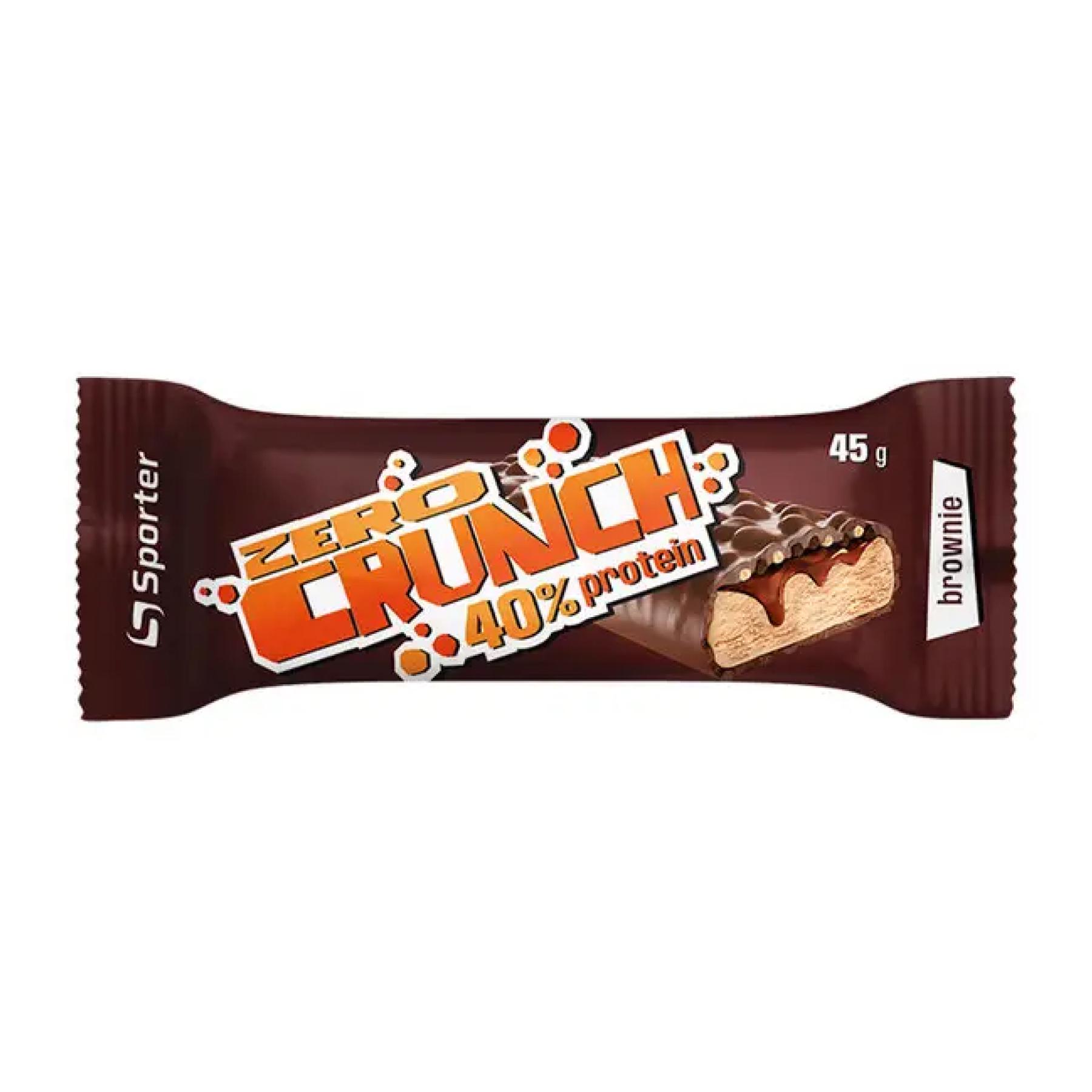 Спортивный батончик Zero Crunch 40% Protein 24x45 г Brauni (2022-09-0281)