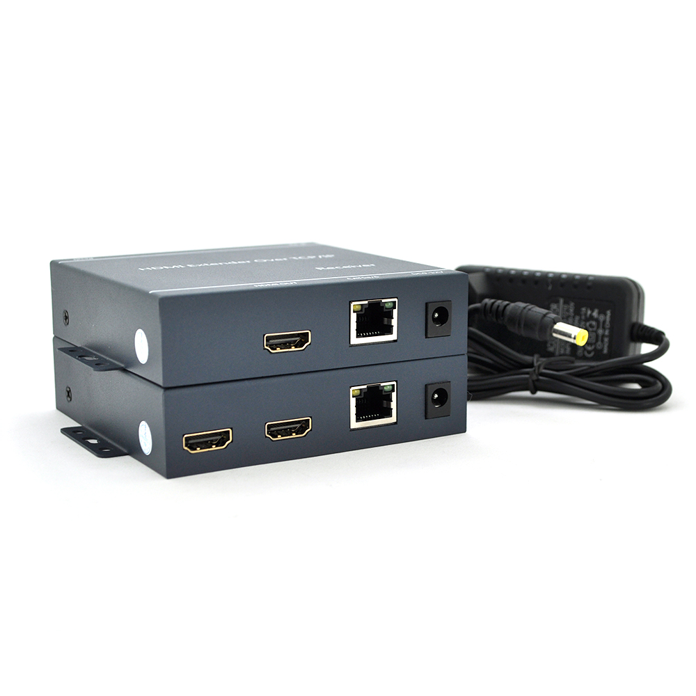 Подовжувач HDMI UTP VOLTRONIC до 200 м 1080P/3D cat5e/cat6e 4,95 Гбіт/сек алюміній/чиста мідь (YUT_V1699)
