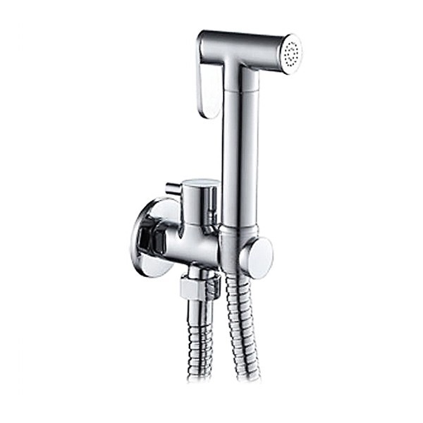 Змішувач з гігієнічним душем Frap F7501 Хром