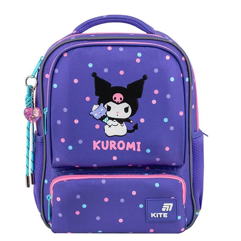 Рюкзак детский KITE Kids Kuromi 32,5х24,5х9,5 см 8,5л Фиолетовый (HK26-559XS-1)