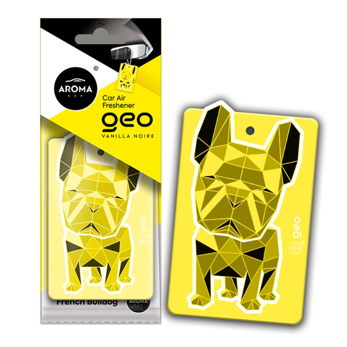 Ароматизатор Aroma Car Cellulose Geo Dog - Yellow Vanilla Noire Ароматизатор Aroma Car Cellulose Geo Dog - Yellow Vanilla Noire