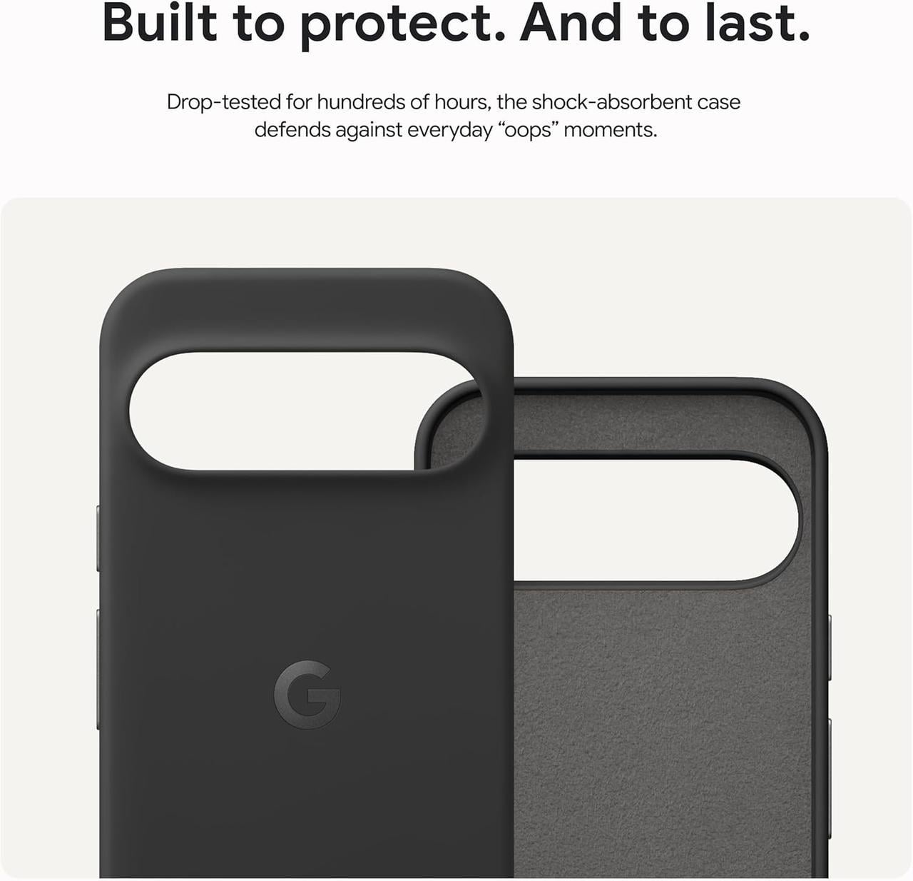ᐉ Оригинальный чехол Google Pixel 9 Pro XL Obsidian (GA05656