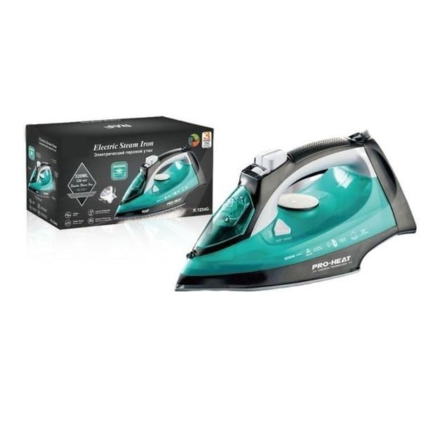 Утюг паровой RAF R.1234G с керамической подошвой и автотаймером 2200 Вт (612362) - фото 2 Утюг паровой RAF R.1234G с керамической подошвой и автотаймером 2200 Вт (612362) - фото 2