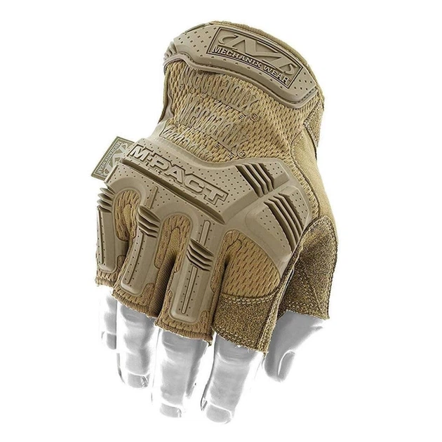 Перчатки штурмовые без пальцев Mechanix M-Pact Fingerless M Песочный