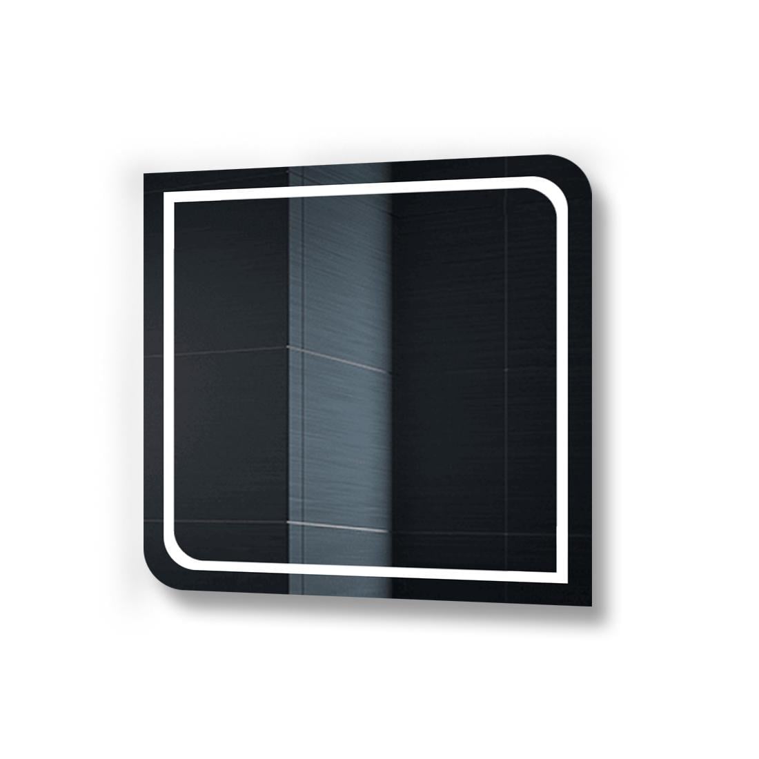 Зеркало Noemi с Led-подсветкой подогревом и сенсорным выключателем 60x60 см (8ad935c4)