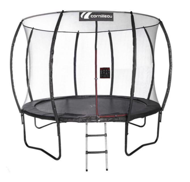 Батут с внутренней сеткой Cornilleau Springcare 366 см Черный (3222763111237)